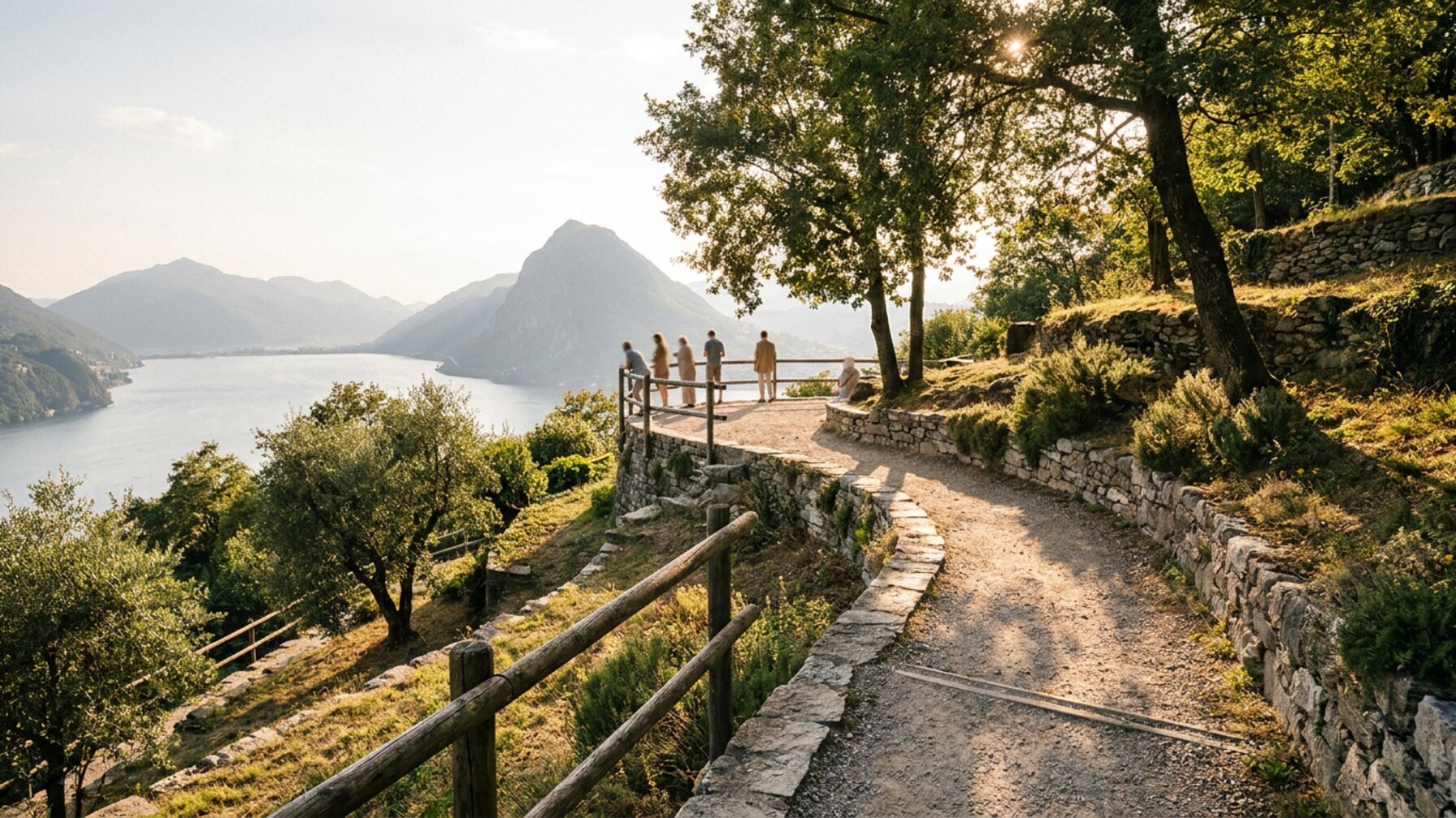 The Olive Grove Trail: A Short Walk between Castagnola and Gandria